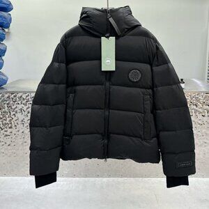 🧥 Canada Goose Women Black Puffer Hooded Jacket 🧥